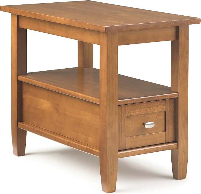 SIMPLIHOME Warm Shaker Solid Wood Transitional-Style 48-inch Wide Coffee Table - Image 5
