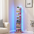 TUTOTAK Narrow Bookshelf, 8-Tier Bookcase by ChoosetutotakFurnitureBuildYourCozyHome