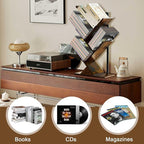 5 Tier Tree Bookshelf Floating Book Shelves - Image 4