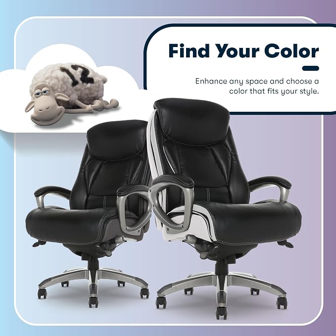 Serta® Lautner Executive Home Office Desk Chair, Ergonomic High-Back - Image 12