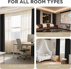 Joydeco Blackout Curtains for Bedroom - Image 8