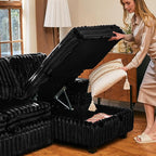 Belffin Modular Sectional Storage Chaise Module - Image 4