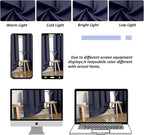 Simplebrand Navy Blue Blackout Curtains - Image 8