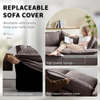 Cloud Sectional Couches, Down Filled Sofa - Image 5