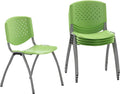 Flash Furniture HERCULES -5 Pack 880 lb. Capacity Green Plastic Stack Chair | by FlashFurniture