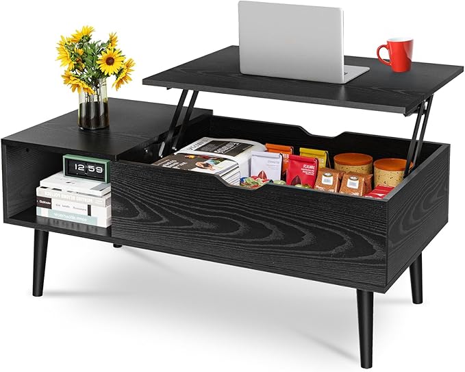 OLIXIS Wood Lift Top Coffee Table by OLIXIS