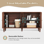 ARTPOWER Sideboard Buffet Cabinet - Image 4