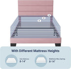 Allewie Twin Size Platform Bed Frame - Image 7