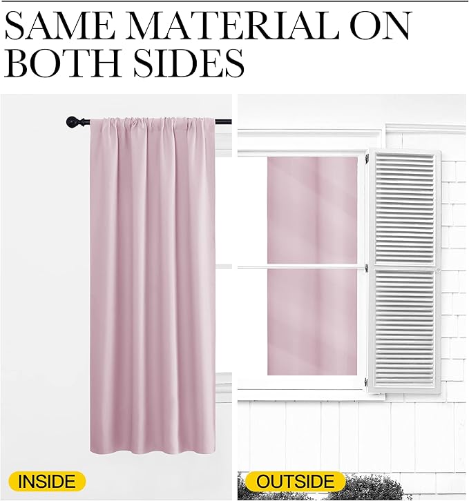 NICETOWN Room Darkening Curtains - Image 4