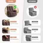 Oversized Swivel Rocker Recliner - Image 6