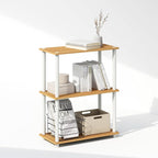 Furinno Turn-N-Tube Book Shelf, 3-Tier Bookshelf, Bookcase - Image 4