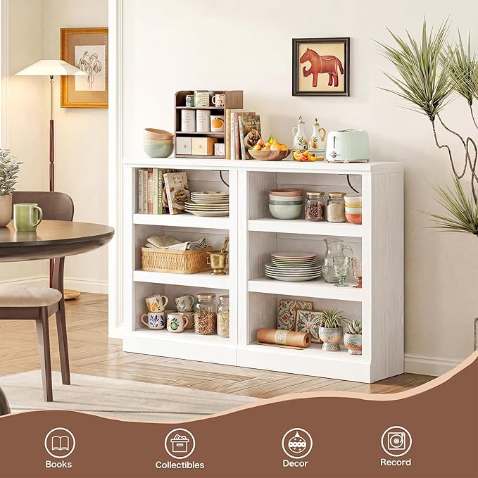 Unikito 3-Tier Storage Bookcase - Image 6