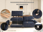 EASE MOOSE 88.5" Chenille Loveseat Couches - Image 8
