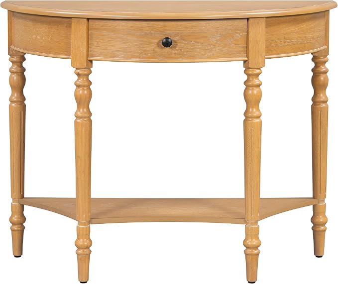 LUMISOL Half Moon Console Table - Image 7