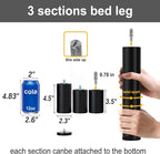 Adjustable Bed Legs for Adjustable Bed Base Frame, Screw in Bed Feet - Image 3