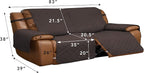 Easy-Going Oversized Loveseat Recliner Cover, Reversible Couch Cover - Image 3