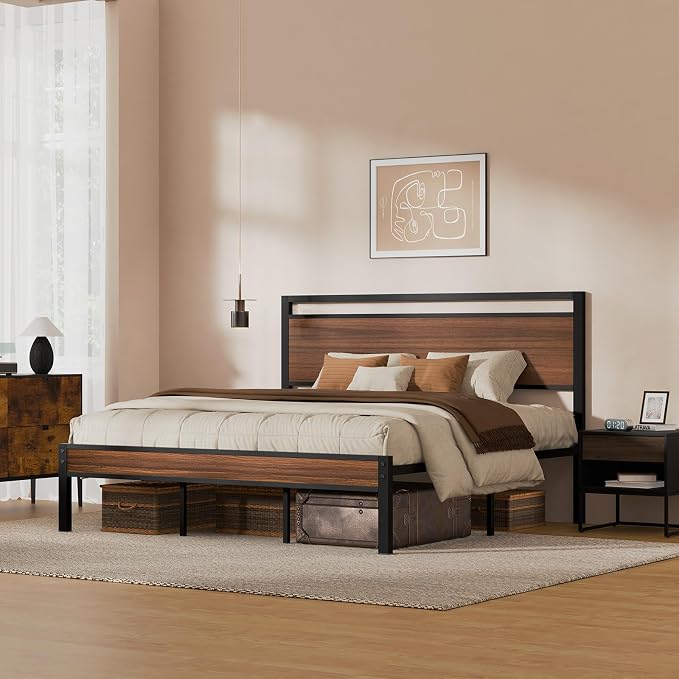 Z-hom King Metal Bed Frame - Image 3