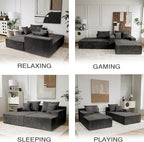 Sytopia Loveseat Chaise Lounge - Image 6