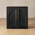 mopio Blake Storage Cabinet, Small Modular Accent Display Sideboard Buffet by MopioInc