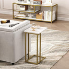 Function Home C Shaped End Table, Small Side Tables - Image 9