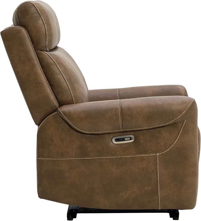 KISLOT Leather Recliner Chair for Adults Wall Hugger RV Recliner - Image 9