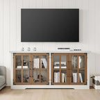 AMERLIFE Farmhouse 63" Buffet Sideboard Cabinet - Image 4