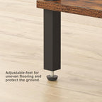 TUTOTAK End Table with Charging Station, Side Table with USB Ports and Outlets - Image 9