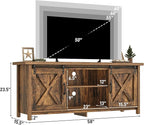 Farmhouse TV Stand for 65 Inch TV - Image 2