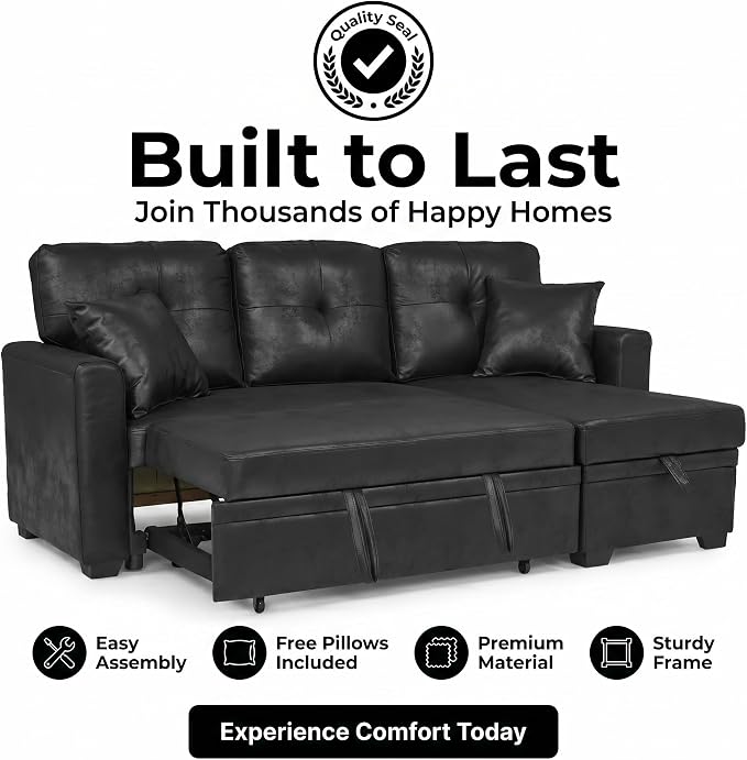 TYBOATLE Convertible Sofa Bed Couch - Image 7