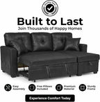 TYBOATLE Convertible Sofa Bed Couch - Image 7