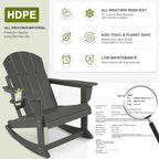 Plastic Adirondack Chair - Image 5