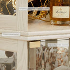 Anwick Corner Display Curio Cabinets - Image 4