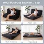 MAXYOYO Folding Sofa Bed, Extra Thick and Long Floor Sofa Convertible Sleeper - Image 3