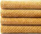MIULEE Soft Decorative Chenille Pillow Covers Gold 18x18 Pack of 4 | Modern - Image 6
