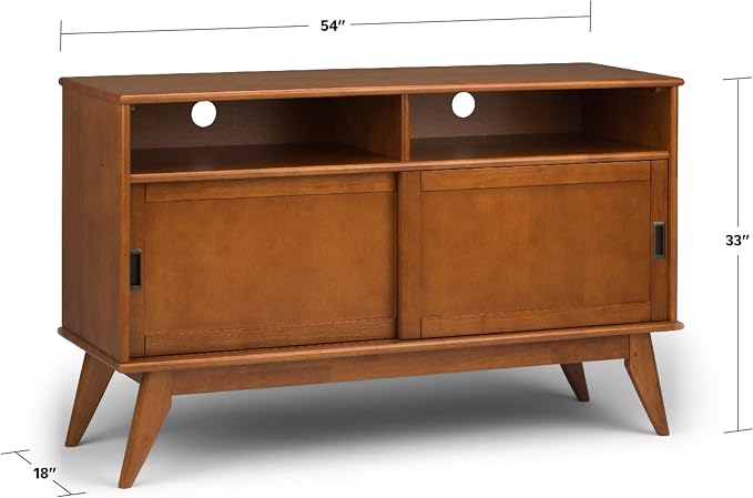 SIMPLIHOME Draper TV Stand - Image 2