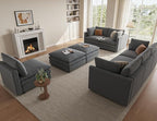 97" Cloud Couches for Living Room, 29.1" Deep Seat Modular Sectional Sofa - Image 7