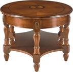 Solid Wood Oval Coffee Table - Image 7