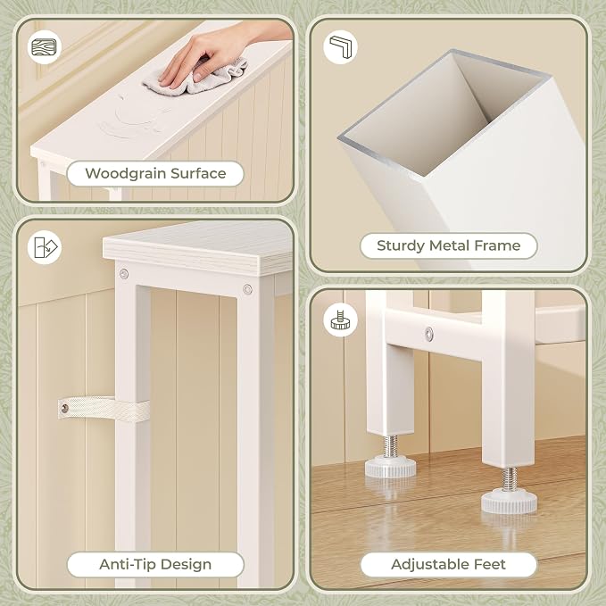 Huuger 102.4 Inch Sofa Table - Image 9