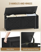 Hzuaneri 47.2" Storage Chest, Large Storage Trunk - Image 4