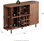 ONBRILL 55" Wine Bar Cabinet - Image 2