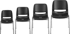 Flash Furniture HERCULES Series 440 lb. Capacity Kid's Black Ergonomic Shell - Image 6
