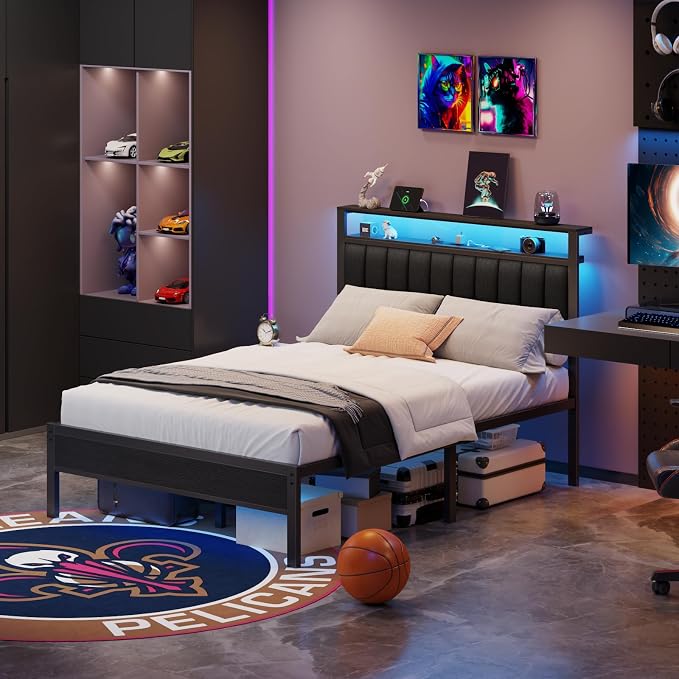 Furnulem Queen Size Bed Frame - Image 5