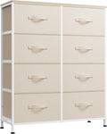 WLIVE Fabric Dresser for Bedroom, Tall Dresser by WLIVE