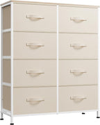 WLIVE Fabric Dresser for Bedroom, Tall Dresser by WLIVE