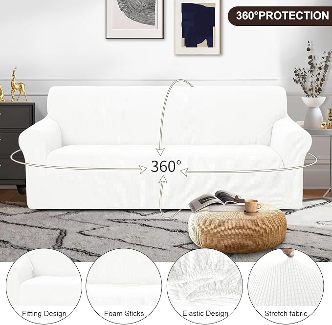 U-NICE HOME Stretch Couch Cover Slipcover - Image 3