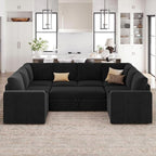 Belffin Modular Sectional Sleeper Sofa Bed - Image 7