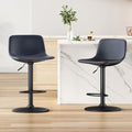 Adjustable Bar Stools Set of 2, Mid Century Modern Swivel Bar Stools, by Soohowfurniture