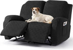 Timeles Extra Wide Recliner Loveseat Covers Oversized Reclining Couch Covers by Timeles-BetterForYourHomeBetterForThePlanet