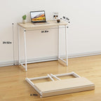 WOHOMO Folding Desk, Small Foldable Desk 31.5" - Image 2