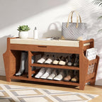 oakvivo 47.2in Shoe Bench Entryway by OAKVIVOElegantLifestyle